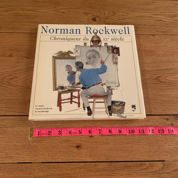 Norman Rockwell beautiful illustrator collectible coffee table book - Picture 3 of 3